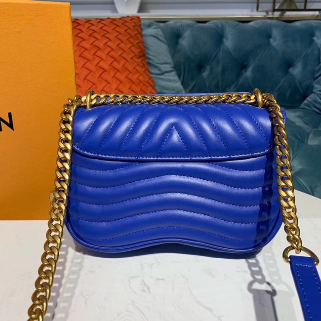 LOUIS VUITTON NEW WAVE CHAIN BAG PM M53924 Bleu Neon