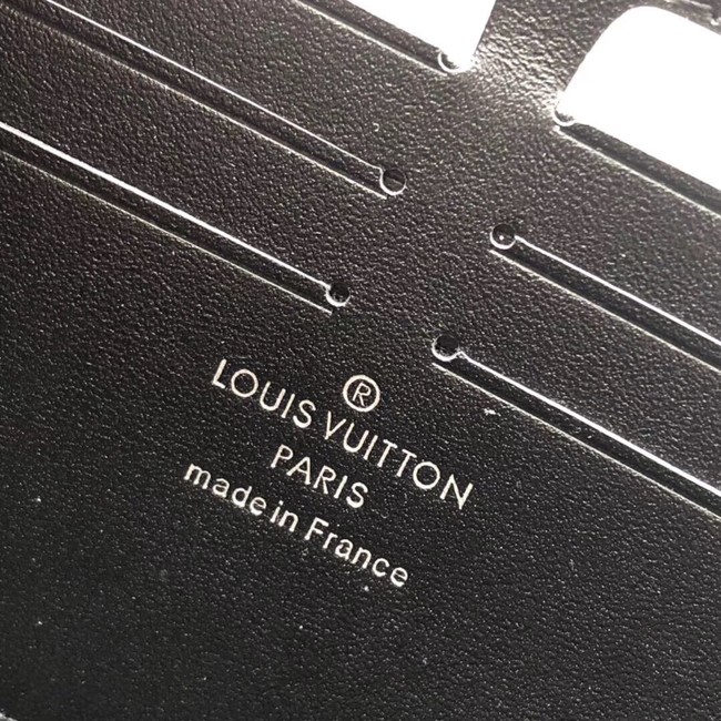 Louis Vuitton Original Zipper Wallet M58431 black
