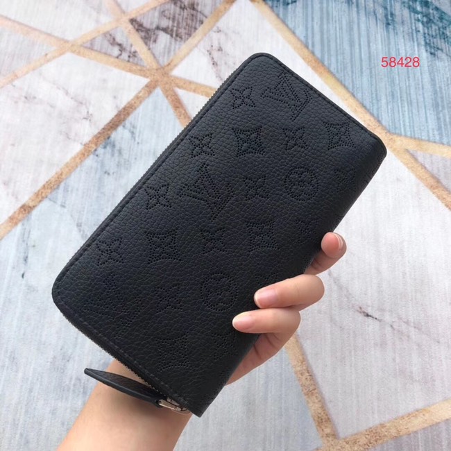 Louis Vuitton Original Zipper Wallet M58431 black