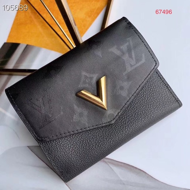 Louis Vuitton VERY COMPACT WALLET M67496 BLACK