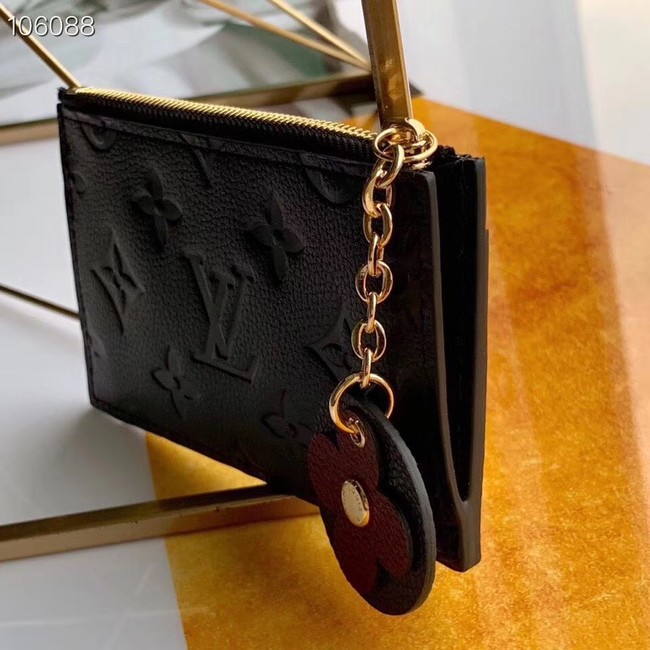 Louis Vuitton ZIPPED CARD HOLDER M68338 black