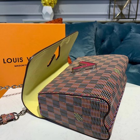 Louis Vuitton M55480 Twist MM Original Leather Monogram Pop Pink
