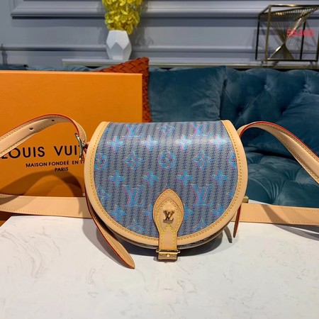 Louis Vuitton Tambourin M55460 Original Leather Blue Monogram Pop Print