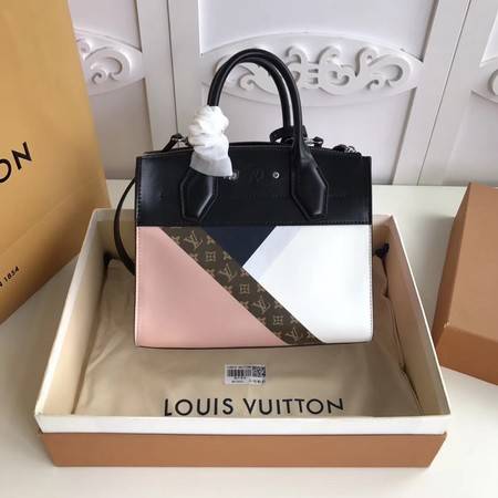 Louis Vuitton Original Leather CITY STEAMER M53802 Pink&Black