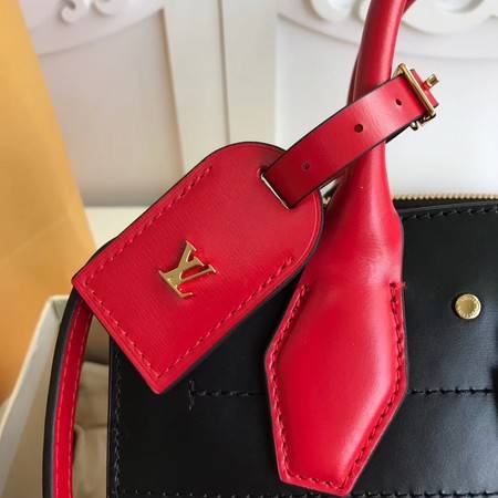 Louis Vuitton Original Leather CITY STEAMER M53802 Red&Black&Blu