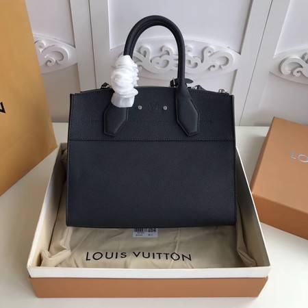 Louis Vuitton Original Leather CITY STEAMER PM M55062 Black