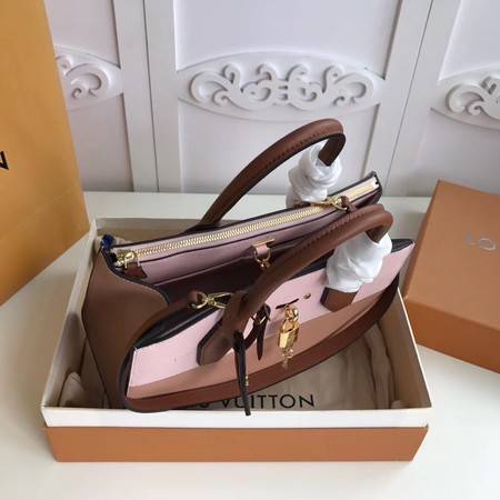 Louis Vuitton Original Leather CITY STEAMER PM M55062 Pink&Apricot