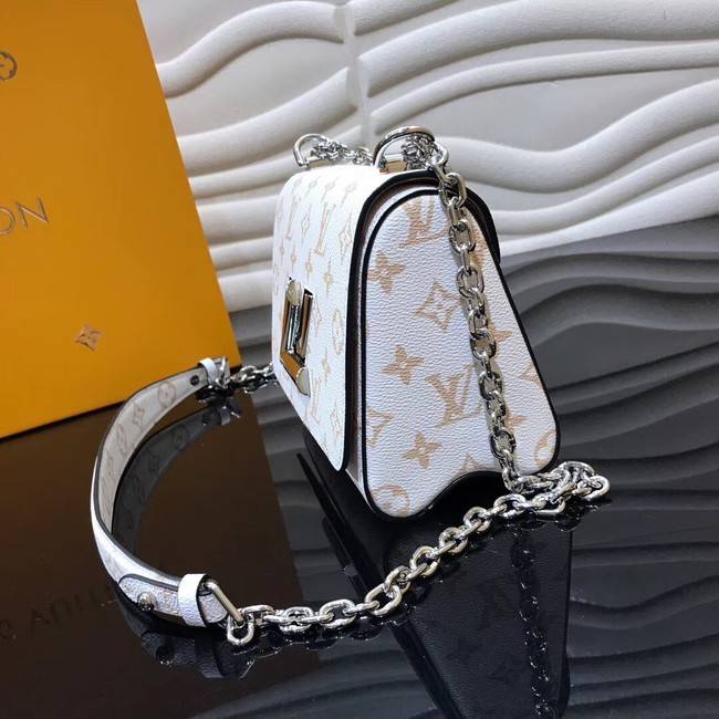 Louis Vuitton Original Leather TWIST M50332 White