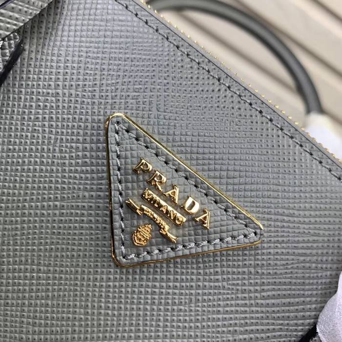 Prada Galleria Saffiano Leather Bag 1BA232 Grey