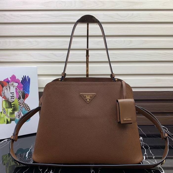 Prada Matinee handbag 1BA249 Brown