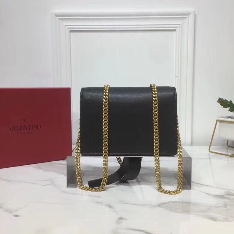 VALENTINO Origianl Leather Bag V0009 Black
