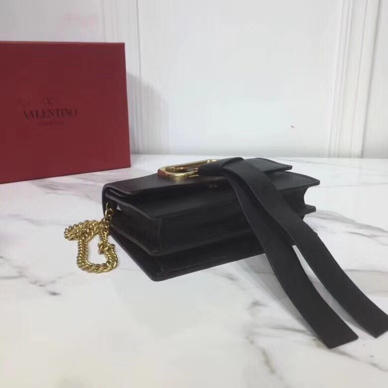 VALENTINO Origianl Leather Bag V0009 Black