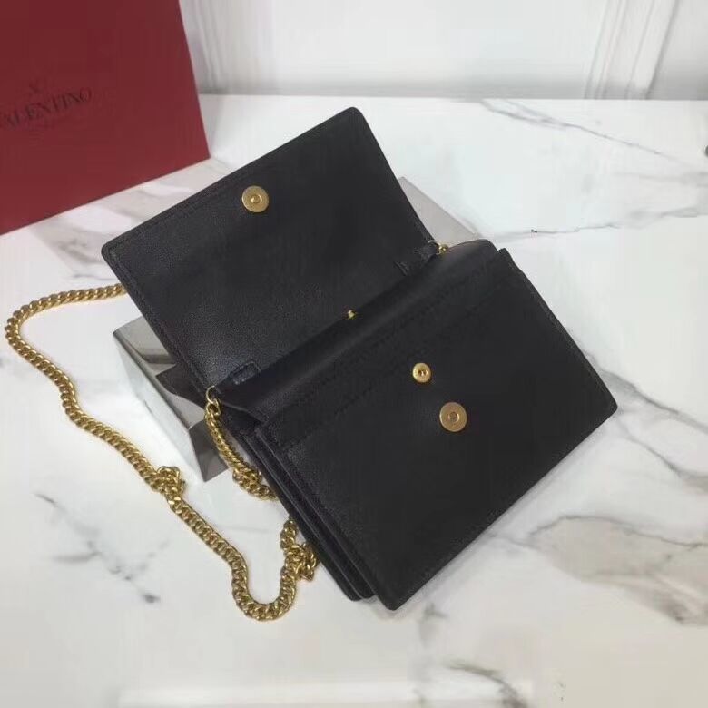 VALENTINO Origianl Leather Bag V0009 Black