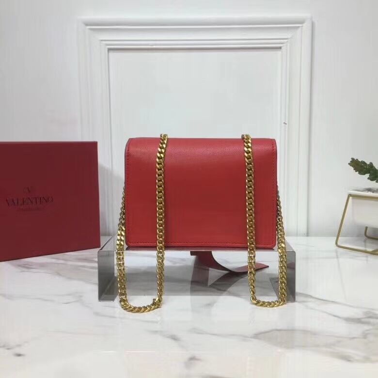 VALENTINO Origianl Leather Bag V0009 Red