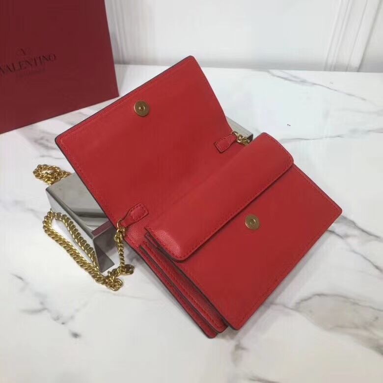 VALENTINO Origianl Leather Bag V0009 Red