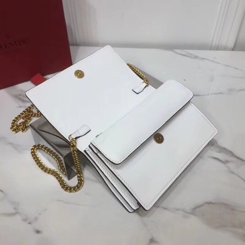 VALENTINO Origianl Leather Bag V0009 White