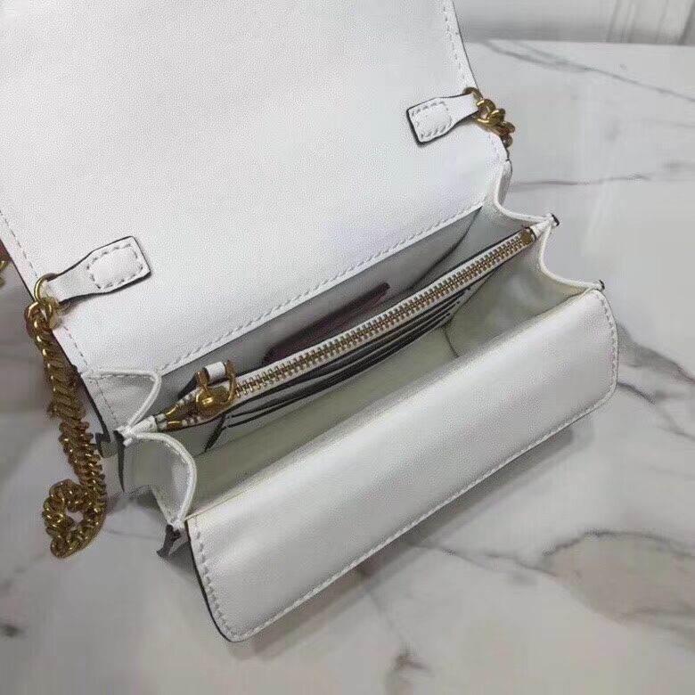 VALENTINO Origianl Leather Bag V0009 White