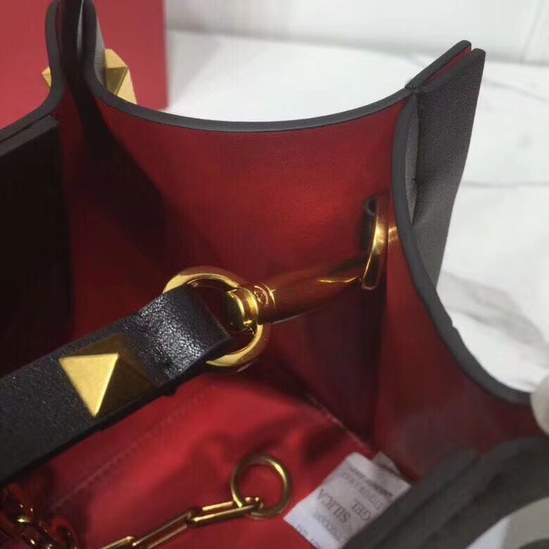 VALENTINO Origianl Leather Bag V0099 Black