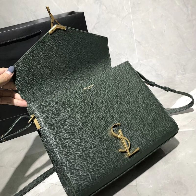 Yves Saint Laurent Original Leather Bag Y578000 Green
