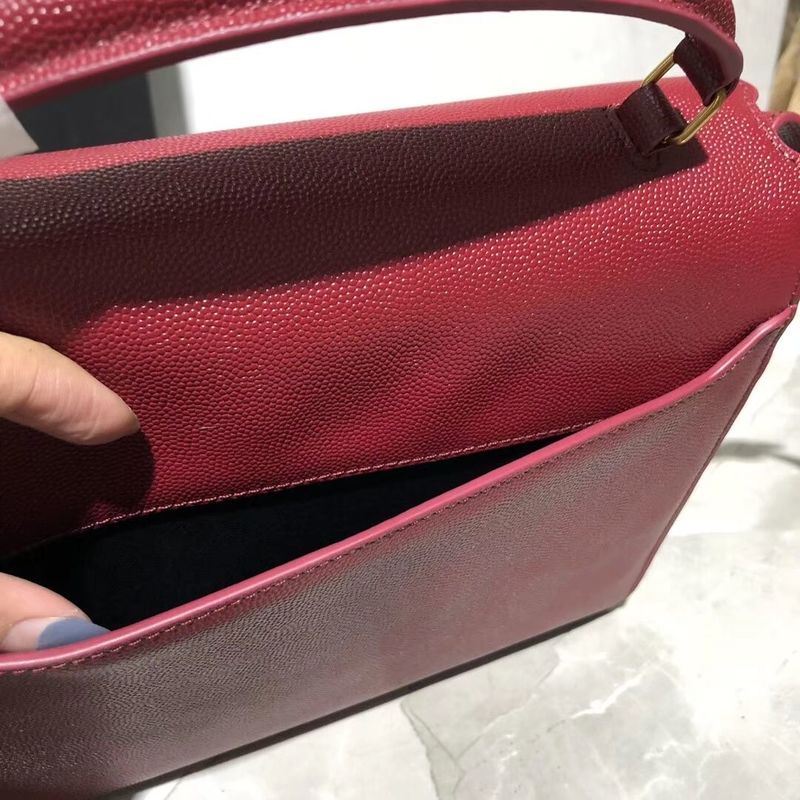 Yves Saint Laurent Original Leather Bag Y578000 Red