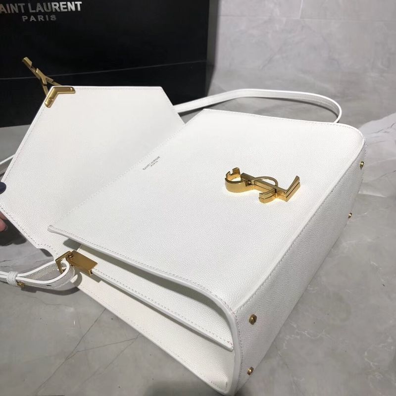 Yves Saint Laurent Original Leather Bag Y578000 White