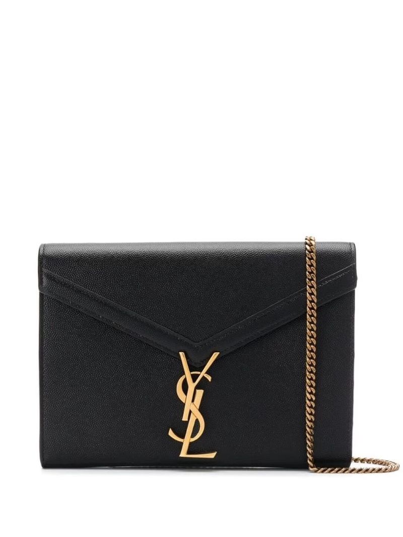 Yves Saint Laurent Original Leather Shoulder Bag Y582334 Black