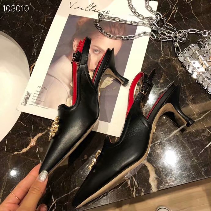 Dolce & Gabbana 6CM High Heels Shoes DG446SJC-2