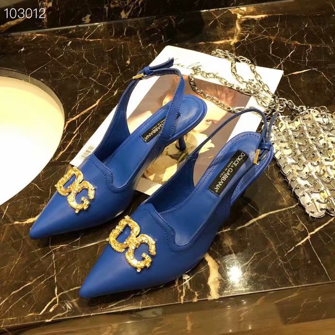 Dolce & Gabbana 6CM High Heels Shoes DG446SJC-3
