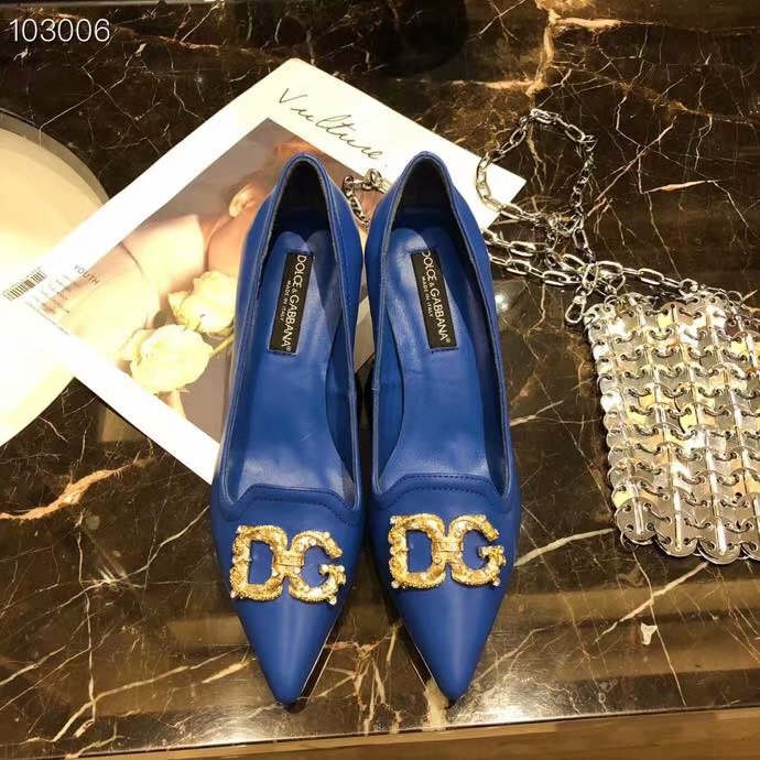 Dolce & Gabbana 6CM High Heels Shoes DG447SJC-1