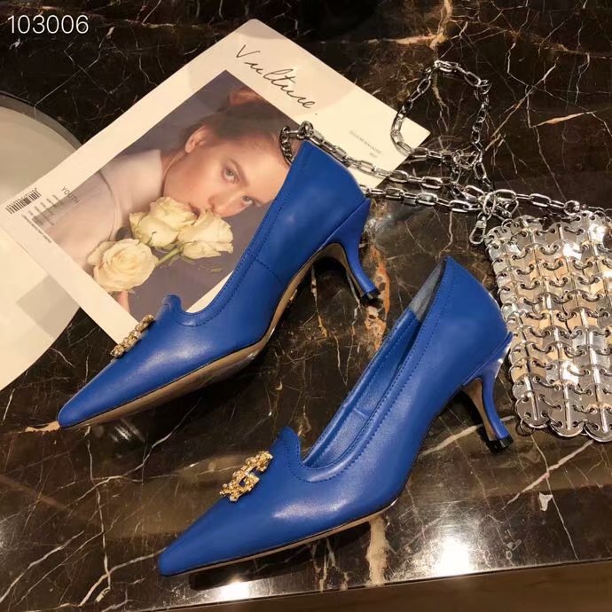 Dolce & Gabbana 6CM High Heels Shoes DG447SJC-1