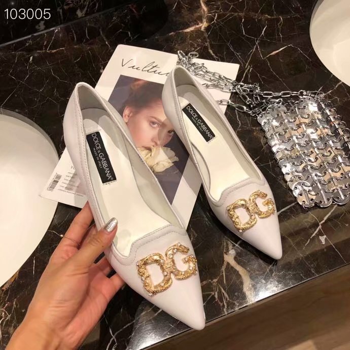 Dolce & Gabbana 6CM High Heels Shoes DG447SJC-2