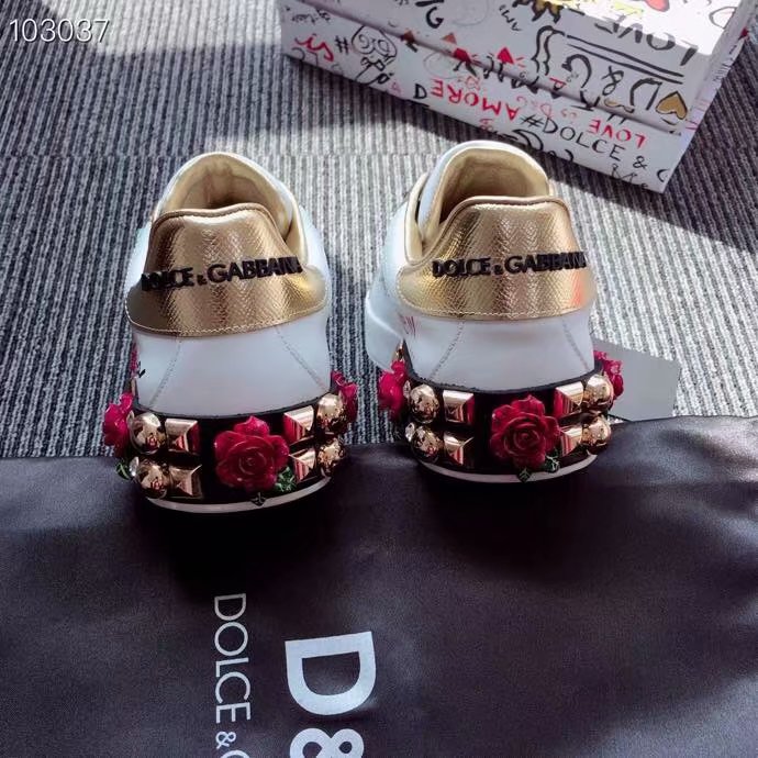 Dolce & Gabbana Flower Shoes DG440FDC-1