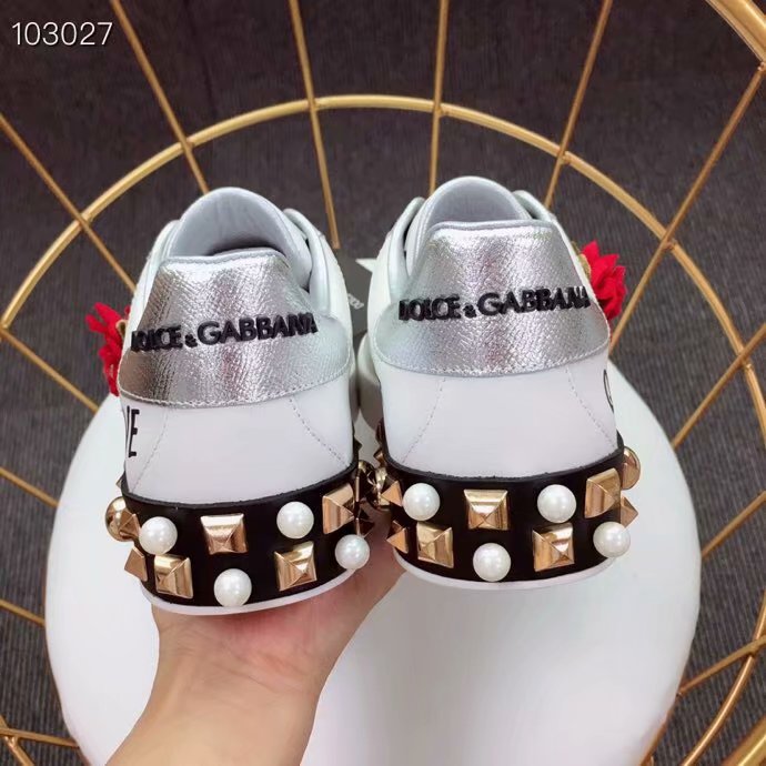 Dolce & Gabbana Flower Shoes DG441FDC-1