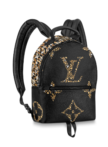 Louis Vuitton Original PALM SPRINGS Backpack M44718 black
