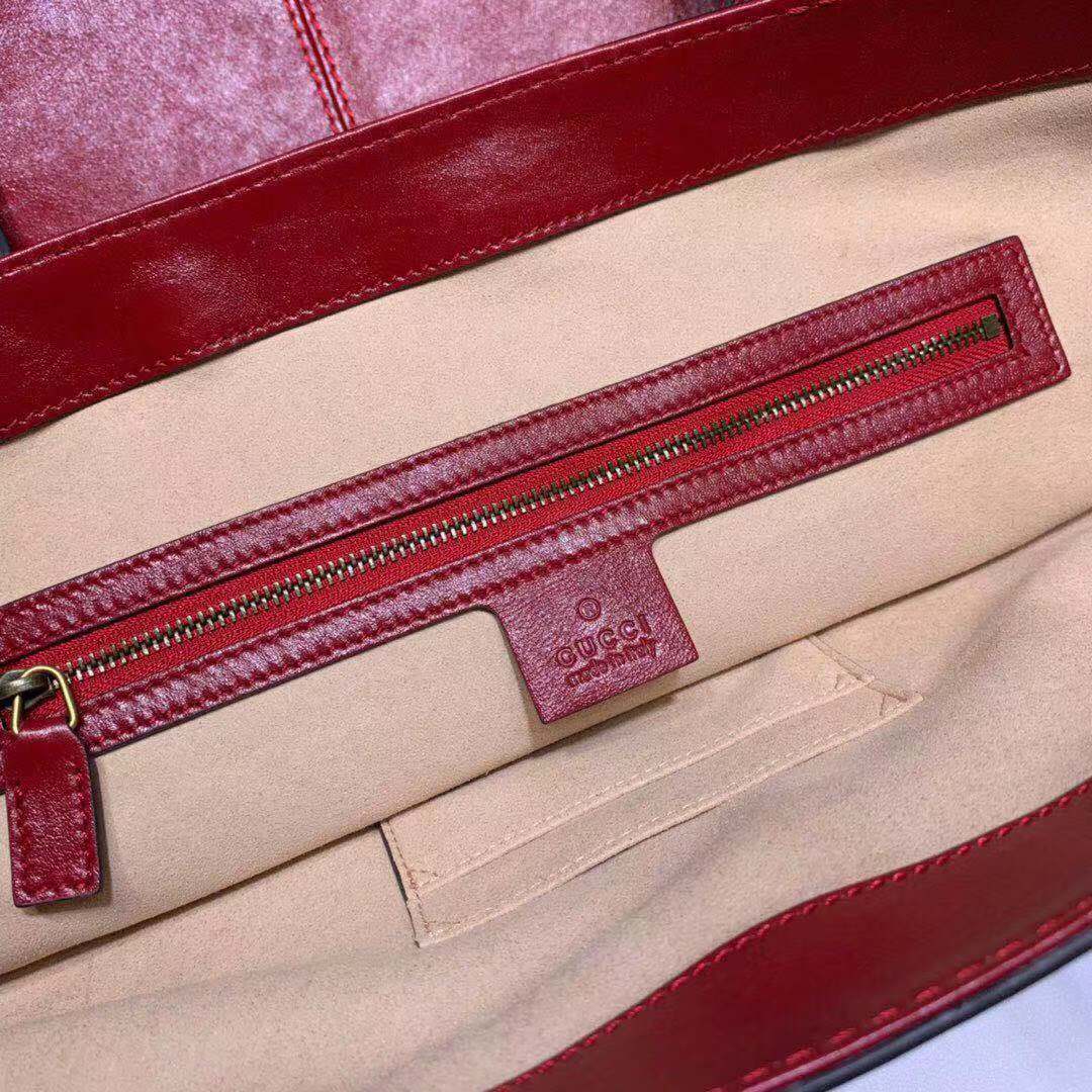 Gucci GG original top handle bag 547851 red