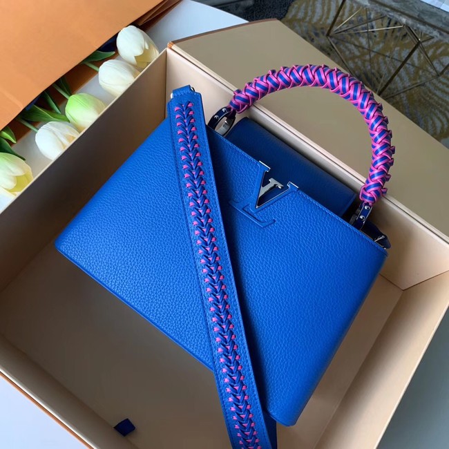 Louis Vuitton CAPUCINES BB M55236 blue