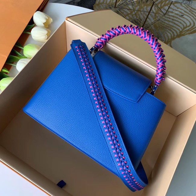 Louis Vuitton CAPUCINES BB M55236 blue