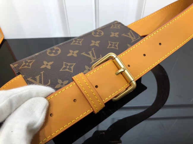 Louis Vuitton S LOCK Chain waist pocket M68549