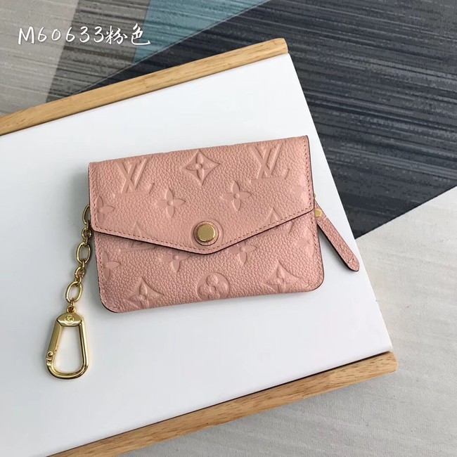 Louis Vuitton card holder N60633 pink