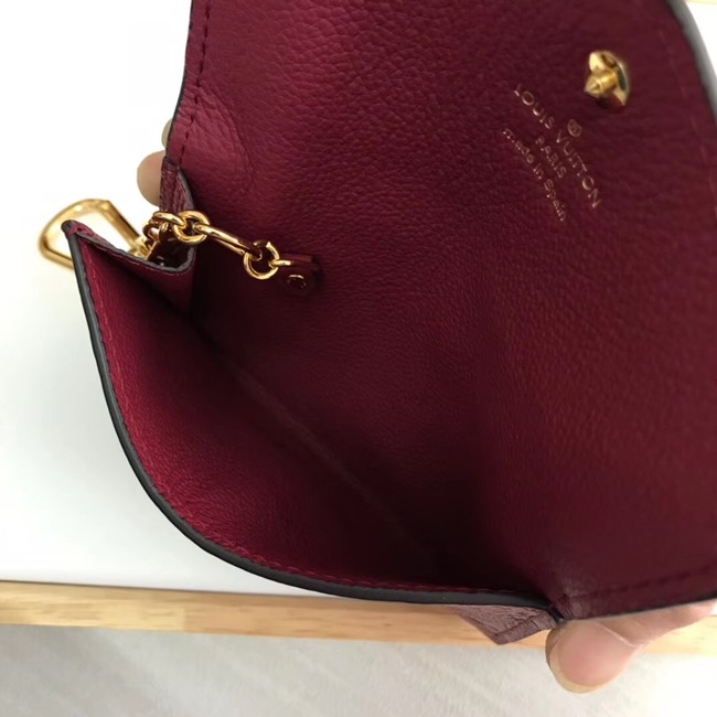 Louis Vuitton card holder N60633 purplish