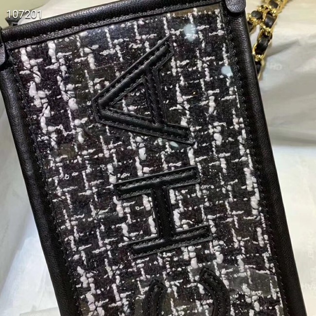 Chanel Shoulder Bag Original Leather 7738 black