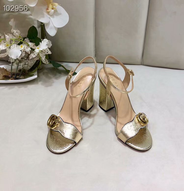 Gucci 10CM High Heels Shoes GG1559BL-1