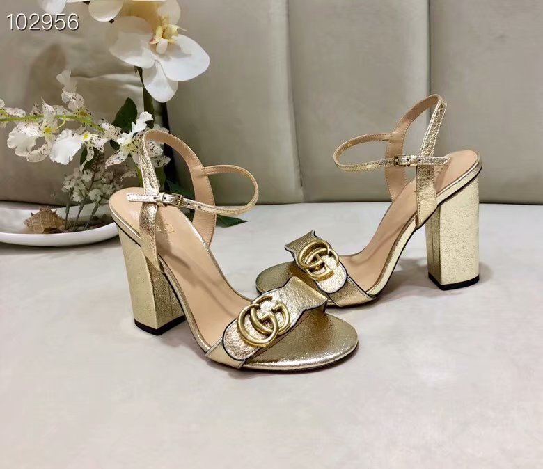 Gucci 10CM High Heels Shoes GG1559BL-1