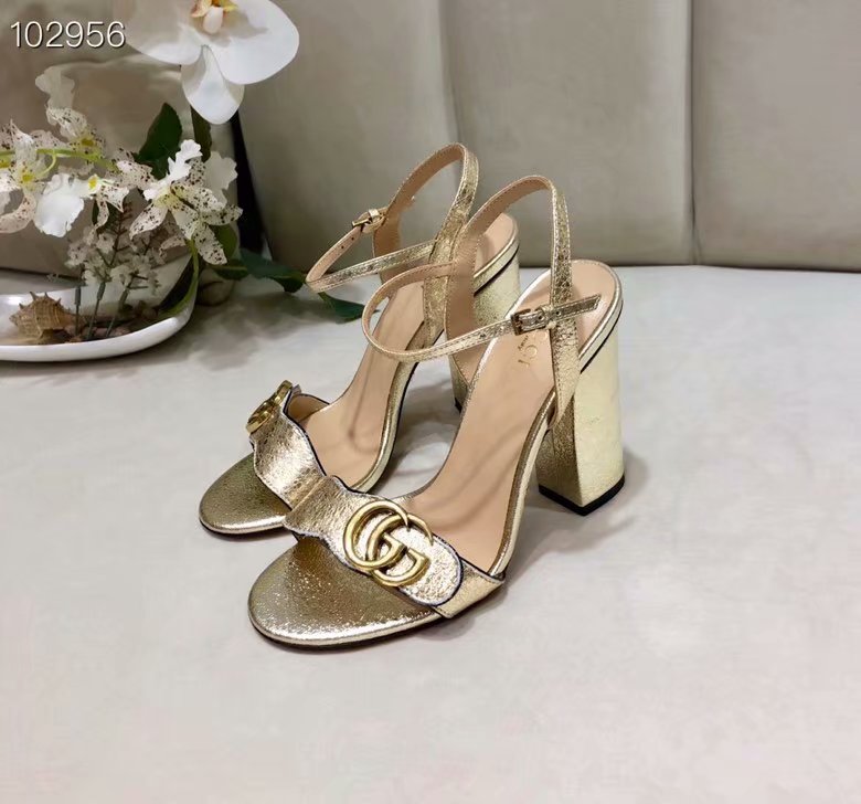 Gucci 10CM High Heels Shoes GG1559BL-1