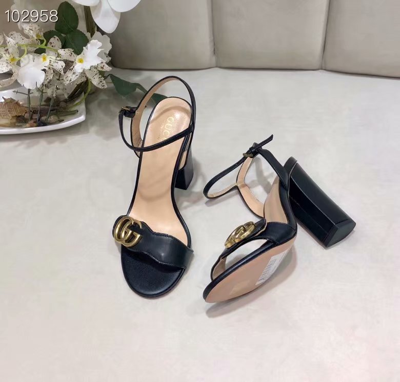 Gucci 10CM High Heels Shoes GG1559BL-3