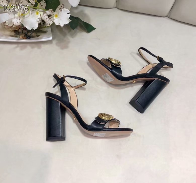 Gucci 10CM High Heels Shoes GG1559BL-3