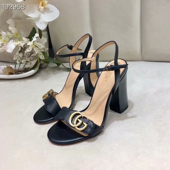 Gucci 10CM High Heels Shoes GG1559BL-3