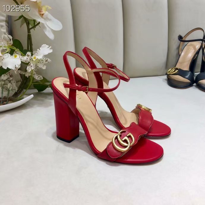 Gucci 10CM High Heels Shoes GG1559BL-4