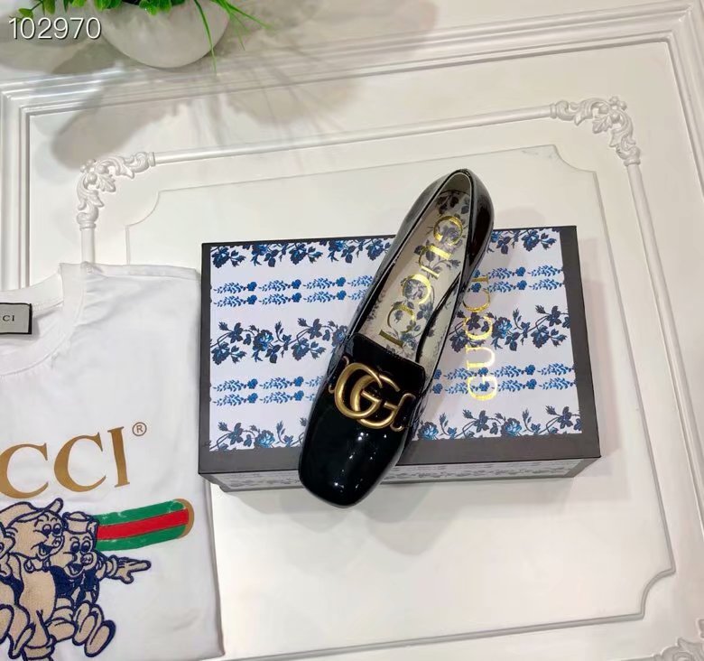 Gucci 5.5CM High Heels Shoes GG1562BL-2
