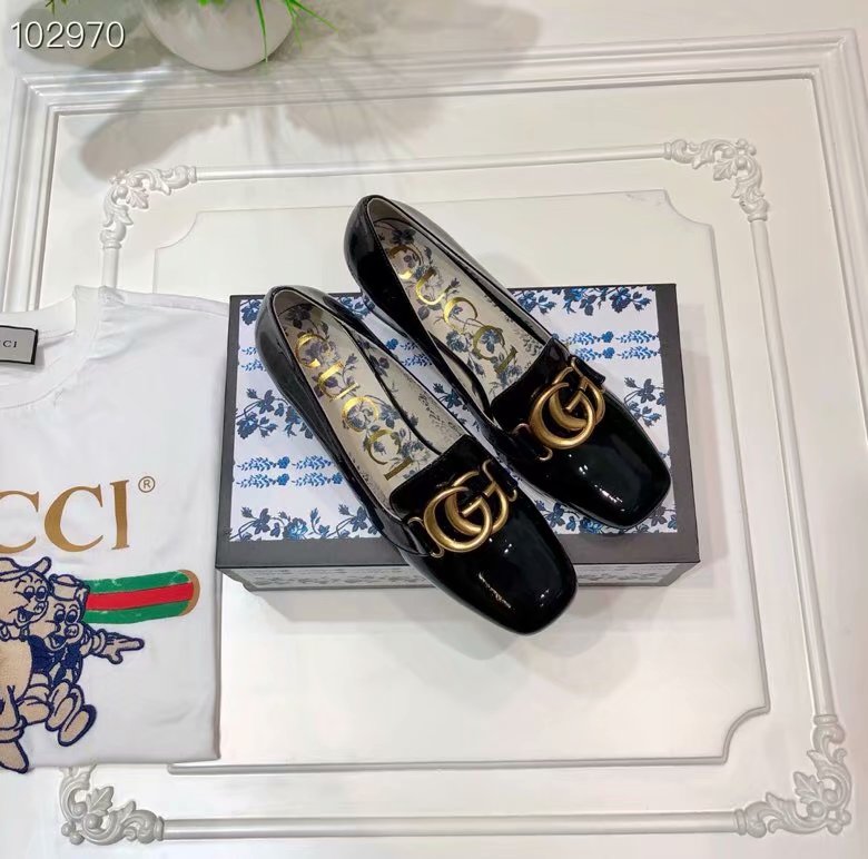 Gucci 5.5CM High Heels Shoes GG1562BL-2